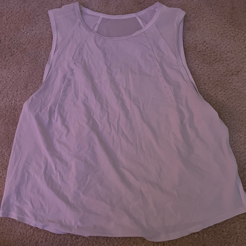 LULULEMON white tank top
